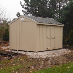 10x14 Gable 7' sides,  Greenfield WI #1